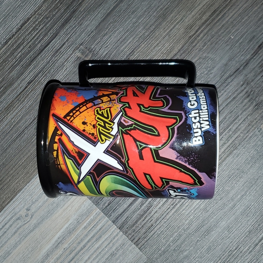 Busch gardens williamsburg roller coaster mug